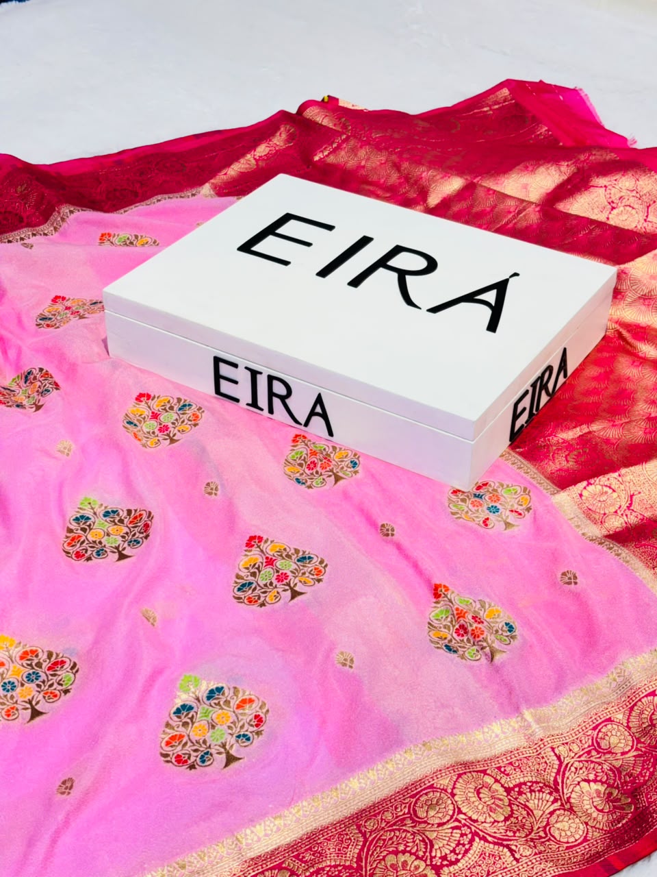 CHINIYA SILK SAREE - TIMELESS ELEGANCE FORM VARANASI