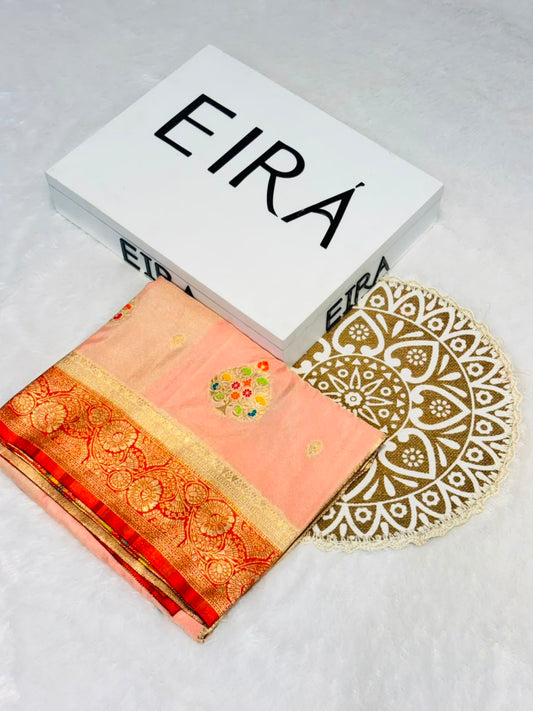 CHINIYA SILK SAREE - TIMELESS ELEGANCE FORM VARANASI