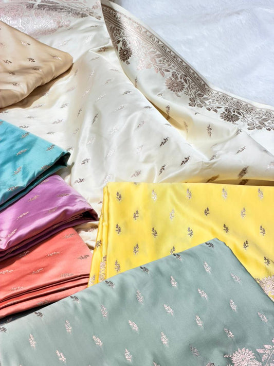 BANARASI MASHRU KATAN SAREE